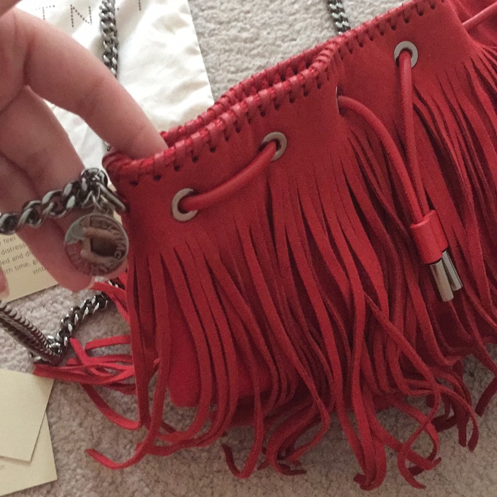 Stella McCartney fringe bucket bag - Picture 5 of 8